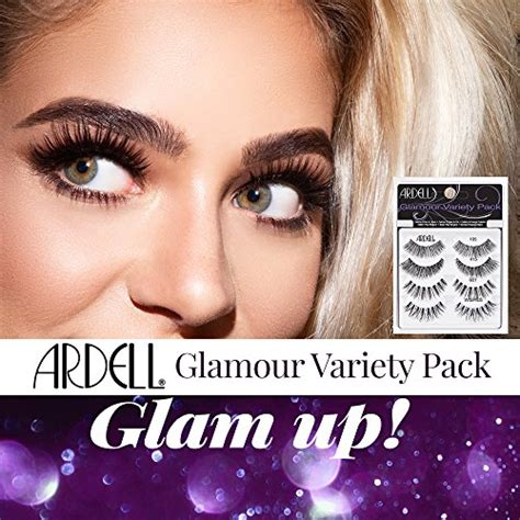 ardell best of glamour variety pack of false eyelashes 4 pairs of glamorous fake eyelashes