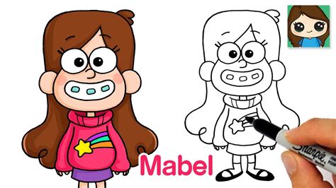 How To Draw Mabel Easy Drawings Dibujos Faciles Dessins Faciles Images And Photos Finder