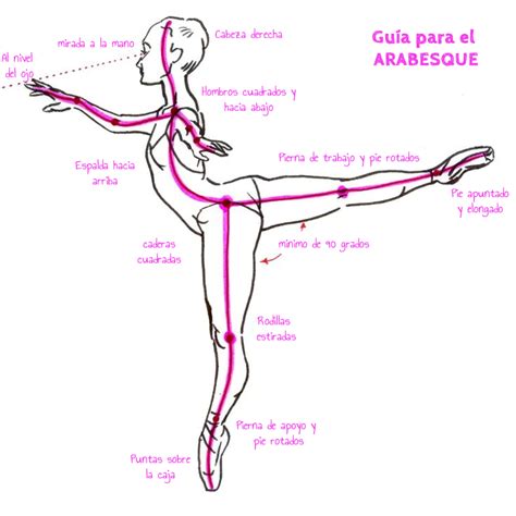Guía Para Hacer Un Arabesque Ballet Exercises Ballet Moves