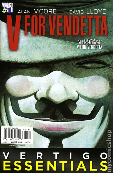 Dc Comics Essentials V For Vendetta 2013 Comic Books
