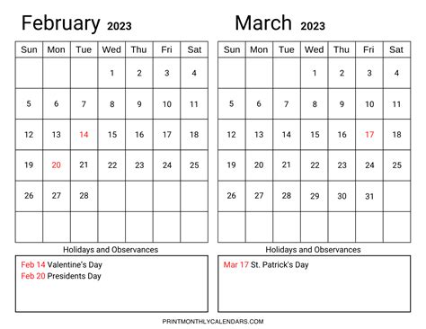 March 2023 Calendar 2023 Mobila Bucatarie 2023