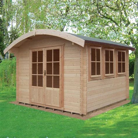 Shire Kilburn Log Cabin 10g X 14 299m X 419m 28mm Logs Elbec