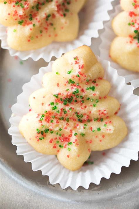 Holiday Spritz Cookies Recipe These Easy Christmas Spritz Cookies Are