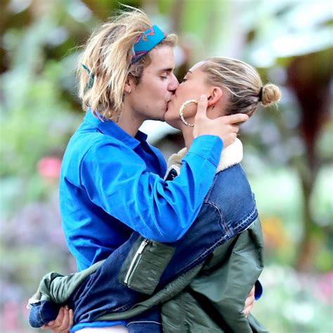 Justin bieber sits down on the grass for a relaxing morning in the sun with his wife hailey on saturday (march 16) in laguna beach, calif. Justin Bieber and Hailey Baldwin Marry for Second Time