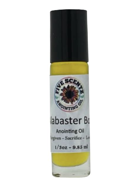 Alabaster Box Anointing Oil 13 Oz Roll On Five Scentz Anointing Oil