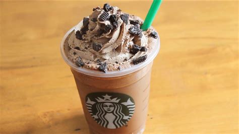 Starbucks Mocha Cookie Crumble Frappuccino Sweettreats Youtube