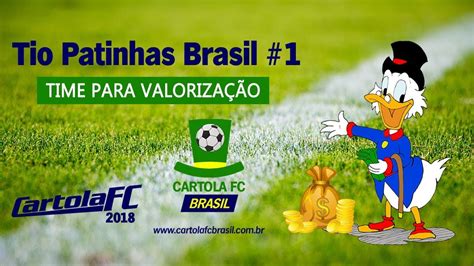 Diversidade, diversão e competição é o resumo da liga! Cartola FC 2018 - Tio Patinhas Brasil #1: Time para ...