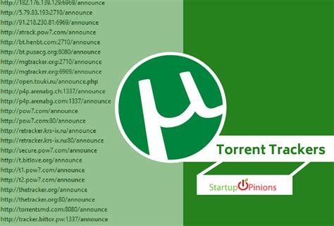 Best Torrent Trackers list for 2020 Updated - Startup Opinions
