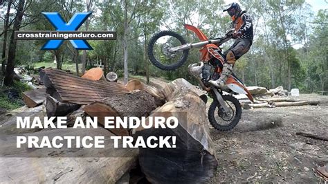 How To Make Endurocross And Dirt Bike Practice Tracks︱cross Training