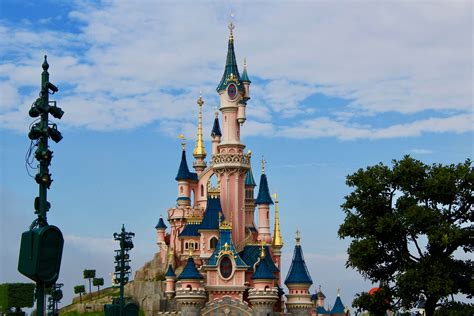 Castle Cinderella Castle Disney Fairy Tale France Tale 4k