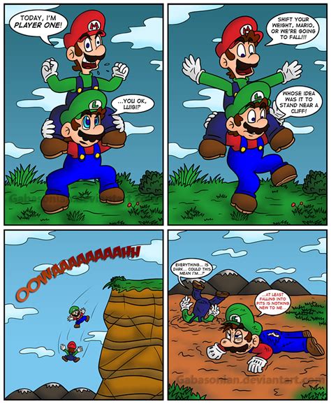 When Luigi Is Mario By Gabasonian On Deviantart