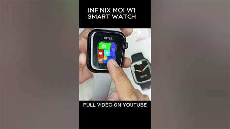 Infinix Moi W1 Smart Watch Youtube