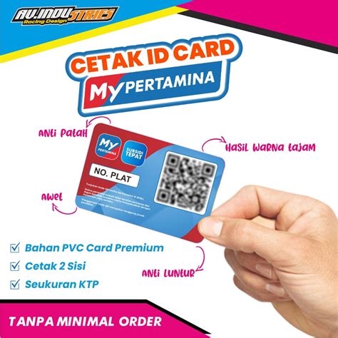 Jual Kartu My Pertaminacetak Kartu Pvc Bahan Premiumcetak Kartucetak