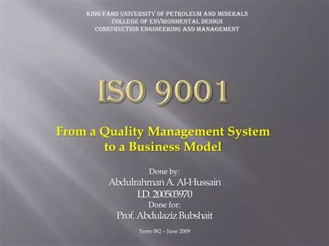 Ppt Iso 9001 Powerpoint Presentation Free Download Id2259809