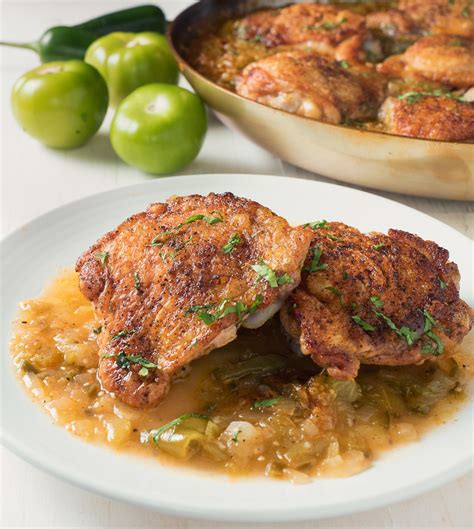 Maybe you would like to learn more about one of these? chicken with tomatillo sauce - glebe kitchen
