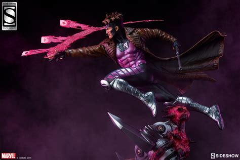 Sideshow Gambit Exclusive Statue Photos And Up For Order Marvel Toy News