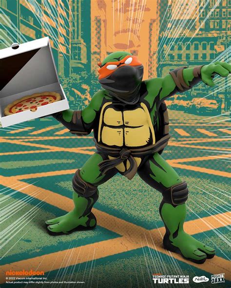 Teenage Mutant Ninja Turtles Food Fight Vinyl Figure By Ndikol Laptrinhx News