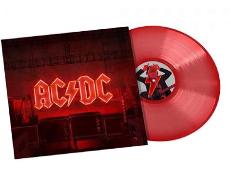ac dc pwr up colored red vinyl lp head records