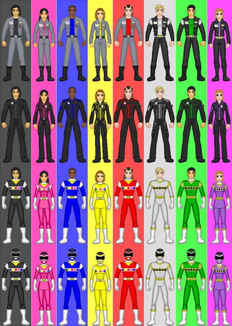 Power Rangers In Space Rangers Extra By Cwk34 On Deviantart