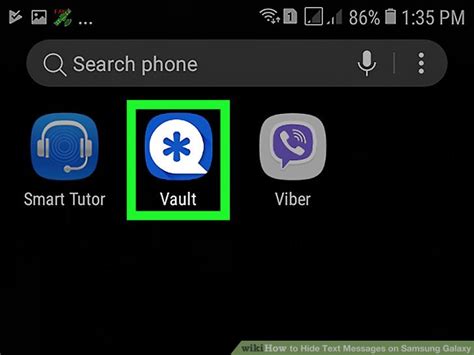 Hide text messages app samsung. How to Hide Text Messages on Samsung Galaxy (with Pictures)