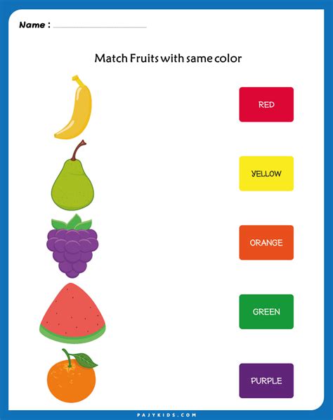 أنشطة رياض الأطفال عن الألوان