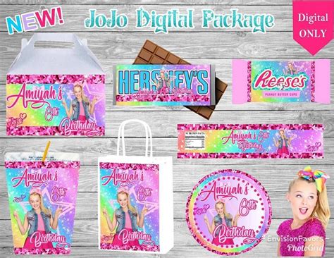 It's jojo siwa features videos from dancer, actress, and singer jojo siwa. Jojo Siwa Free Party Printables | Free Printable