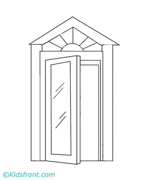 The angel visits joseph coloring page …. Door Coloring Pages Printable