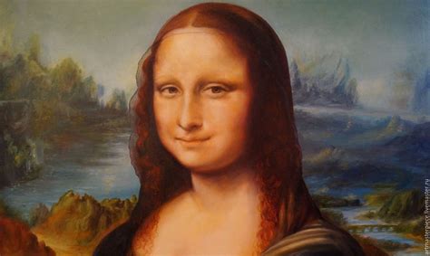 Mona Lisa Leonardo Da Vinci Manually Copy Oil 60x80