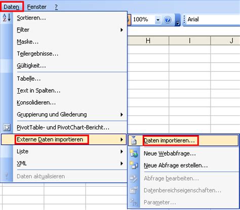 Anleitung Csv Txt Datei In Excel Importieren Wie Funktioniert Der