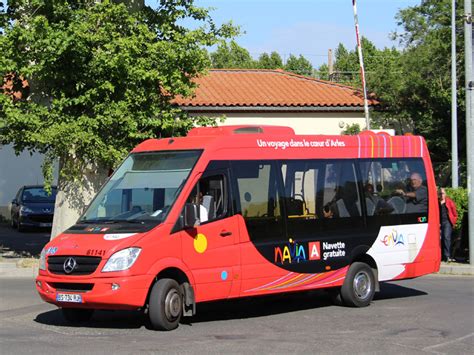 Transbus Photothèque Autobus Mercedes Sprinter City Envia Arles