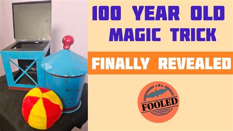 Magic Revealed!! 100 Year old Trick #magic #viralvideo #tricks - YouTube
