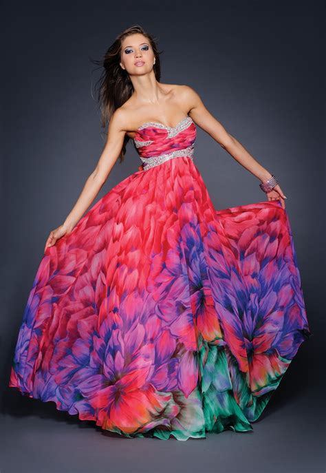 Blog Of Wedding And Occasion Wear Print Long Dresses For 2013 Summer