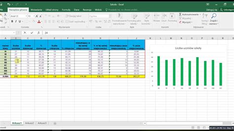 Excel Cw2 Czy Po Zmianie Danych W Tabeli Arkusza Kalkulacyjnego Trzeba
