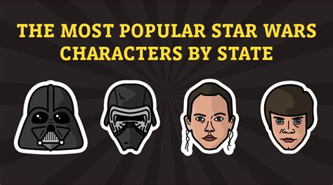 The Most Popular Star Wars Character By State Decluttr Blogdecluttr Blog