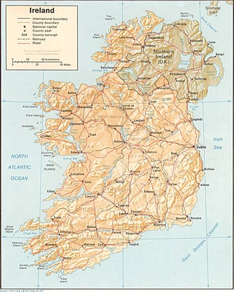 Ireland Maps Perry Castañeda Map Collection Ut Library Online