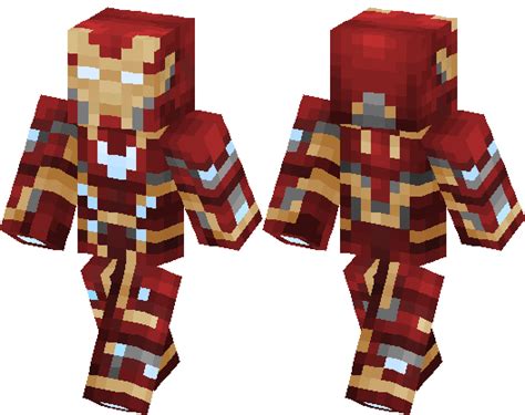 Iron Man Minecraft Skin Minecraft Hub