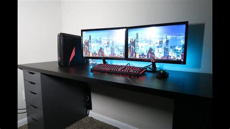 Want to buy the best ikea desk for gaming available on the market? Ikea L Desk Setup - Test 3