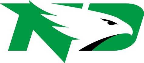 North Dakota Fighting Hawks Logo Download Vector