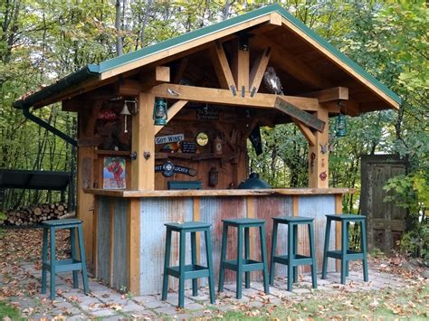 Rustic Outdoor Bar Ideas