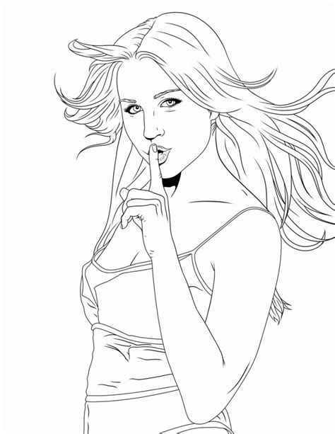 Cool Coloring Pages For Teenage Girls Coloring Home