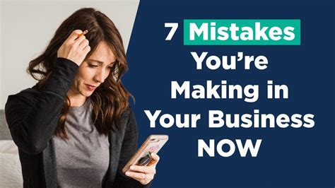 Top Business Mistakes You Must Avoid Youtube