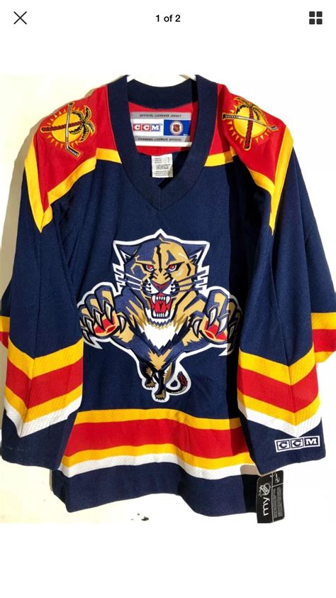 Official florida panthers jerseys, clothing and headwear. Awesome Florida Panthers jersey I bought today ...