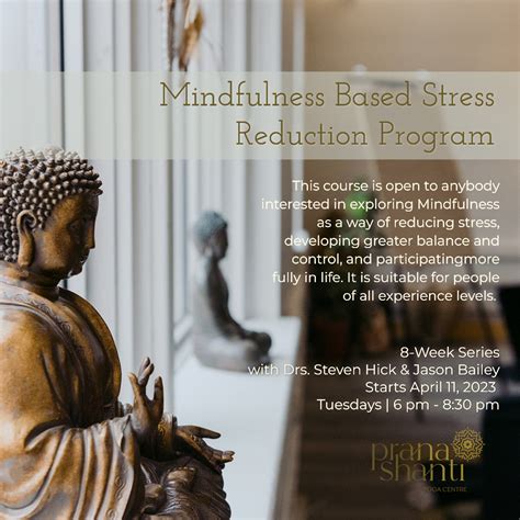 mindfulness based stress reduction mbsr pranashanti