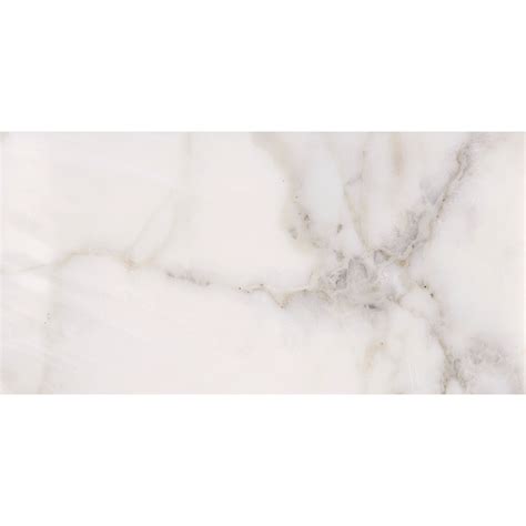Calacatta Gold Honed Marble Tiles 6x12 Inch Stonelluxe