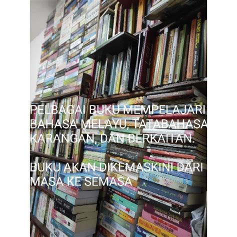 Pelbagai Buku Belajar Bahasa Melayu Tatabahasa Karangan Dan Berkaitan