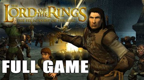 The Lord Of The Rings The Fellowship Of The Ring Full Game Longplay