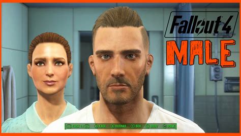 Fallout 4 Character Creation Male Youtube