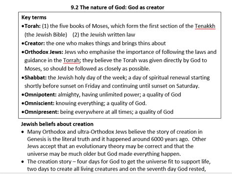 Judaism Belief Teachings And Practices Full Gcse Revision Guide Aqa B