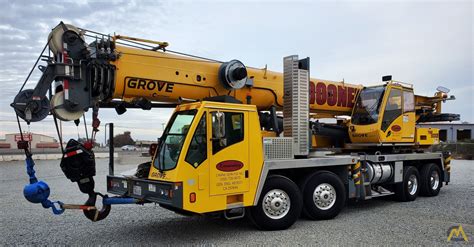 Grove Tms9000e 110 Ton Telescopic Truck Crane For Sale And Material