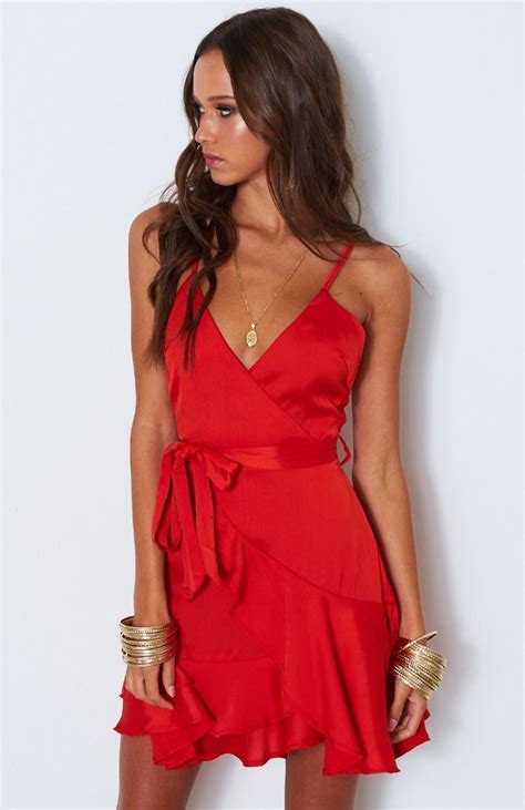 Roxana Mini Dress Red Trendy Dresses Evening Dresses Casual Dresses
